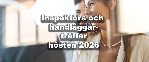 Inspektörs och handläggarträffar